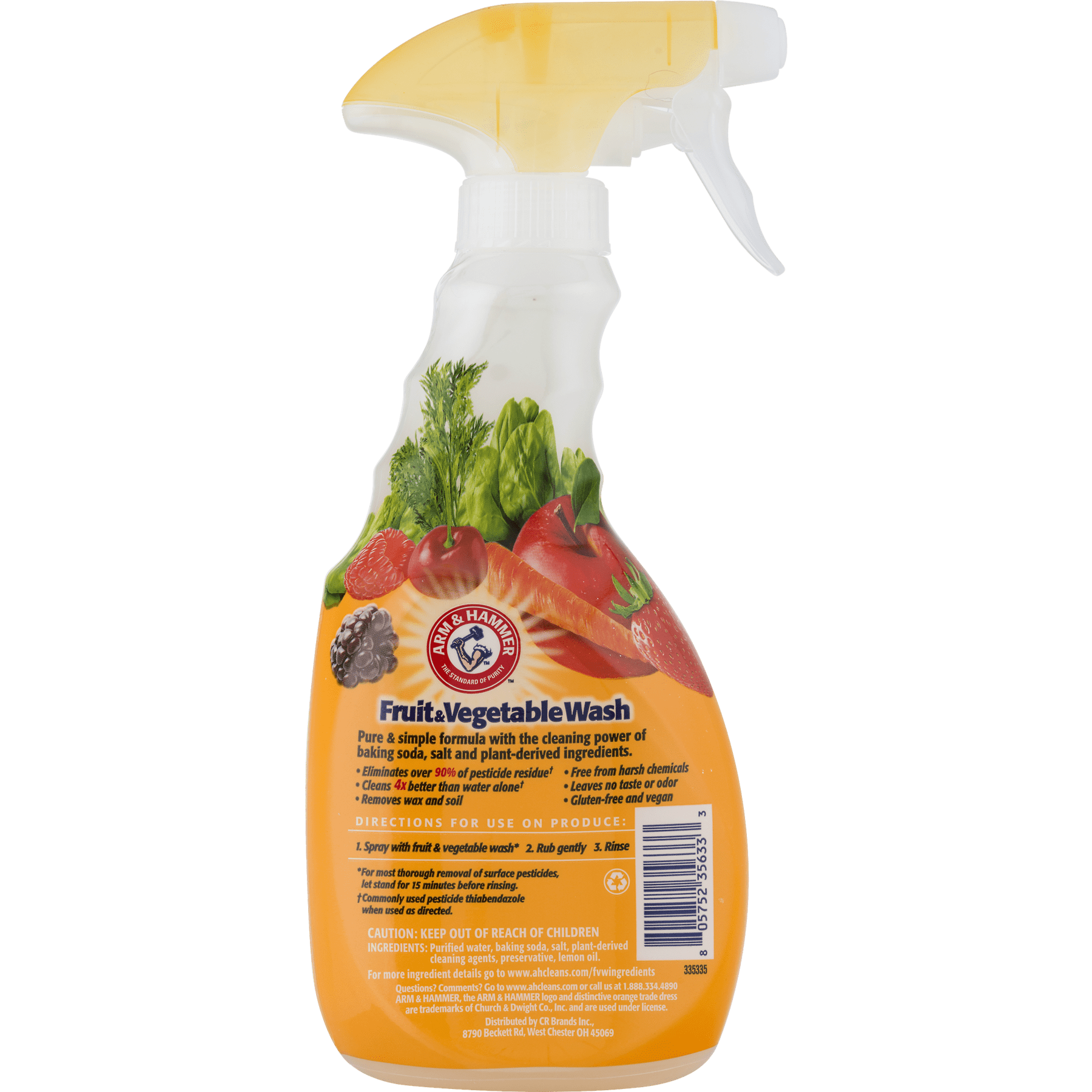Arm & Hammer Fruit & Vegetable Wash, 500.0 ML