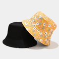 thumbnail image 5 of CoCopeaunts Summer Bucket Hat for Women Small Floral Pattern Basin Hat Double-Sided Wear Sun Caps Outdoor Travel Sunscreen, 5 of 8