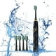thumbnail image 5 of Cepillo de dientes eléctrico con 5 cabezales, 5 modos de limpieza, temporizador inteligente de 15 velocidades, IPX8., 5 of 9