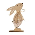 thumbnail image 2 of Easter Decoration Set Spring Home Decor, Bunny Decor for Home, Indoor, Tiered Tray, Spring Rabbit Stuffed Centerpiece Table, Easter Basket Stuffers Essentials for Women, Gnome Surprise, 2 of 6
