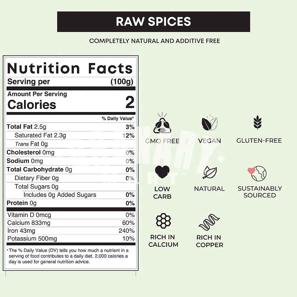 Natural Whole Cumin Seeds by Granary Mart – Gourmet Indian Spice – Excellent for Culinary Uses – Fresh and Quality Seeds – Adds Flavor & Aroma - Affordable Bulk Rate – 33 lbs. Bulk Bag