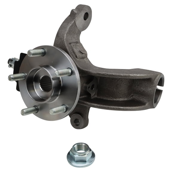 TRQ Front Right Steering Knuckle Assembly Fits 2010-2013 Ford Transit Connect BHA32725