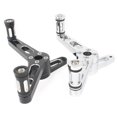 thumbnail image 2 of For Harley Sportster 2004-2018dels Black/Silver Motor Heel Toe Shifter Lever, 2 of 5