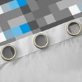 thumbnail image 4 of Castle Fairy Pixel Grid Miners Curtains Pack of 2 (42x84 Each),Plaid Curtains Blackout, 4 of 6