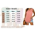 thumbnail image 6 of Womens Tank Tops V Neck Basic Solid Color Casual Flowy Summer Sleeveless, 6 of 12