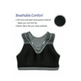 thumbnail image 4 of Women's High Impact Sport Bras Workout Yoga Bras  Back Support Bras Bounce Control Wirefree Mesh Top Racerback Sport Bras, 4 of 8
