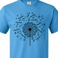 thumbnail image 4 of Inktastic Music Dandelion Musical Gift T-Shirt, 4 of 5