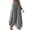 Gray, variant on Gaukiv Womens Balloon Pants Cinched Cuff Wide Leg Trousers Black 2XL