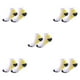 thumbnail image 1 of Qarigey Calcetines de compresión cómodos para pies de 2 piezas para aliviar la fatiga del pie aliviar la fatiga del pie amarillo L/XL Type2 NO2, 1 of 6