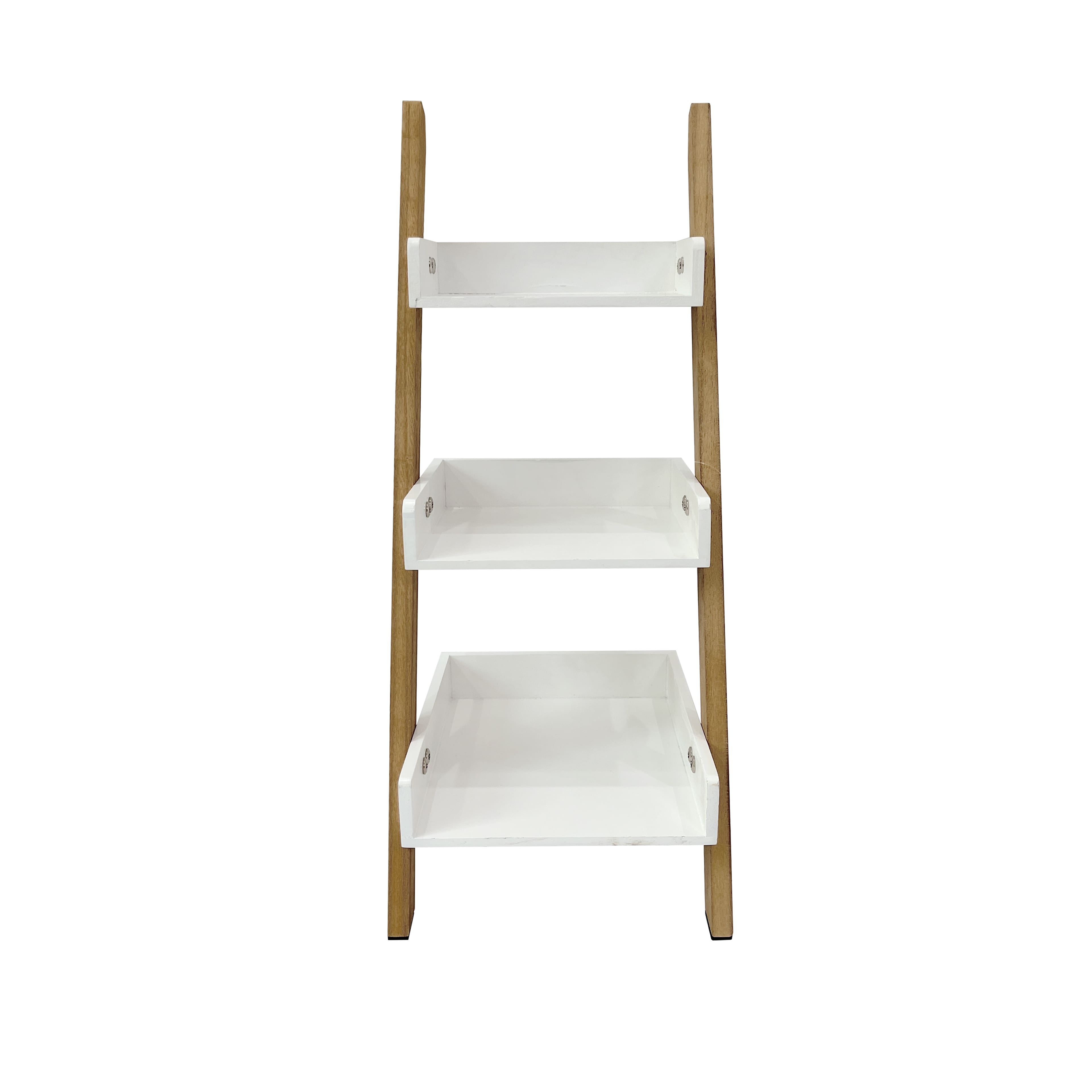 MICHAELS White & Natural 3Tier Ladder Wall Shelf by Ashland®