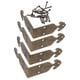 thumbnail image 3 of 4 sets Caja de madera Protector de esquinas Muebles Vintage Corners Protection Guard, 3 of 4