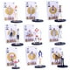 thumbnail image 2 of Figuras de la serie White de Luffy de One Piece, modelo Nami BROOK, Chopper, FRANKY, Robin, Sanji, muñeco, Usopp, figura de acción, 2 of 4