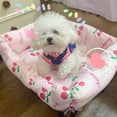 thumbnail image 5 of Summer Pet Self Cooling Mat Dog Bed for Small Dogs, Durable Dog Cat Sofa Bed,Sleeping Cozy Cool Chinlon Puppy Bed Cat Beds with Non-Slip Bottom - Style:Style 1, 5 of 5