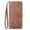 Brown, variant on SYITOOCK Phone Case for iPhone 14, Shockproof PU Leather Wallet Case with Card Slots Anti-Scratch Stand Magnetic Flip Zipper Pocket Cover for iPhone 14, Blue