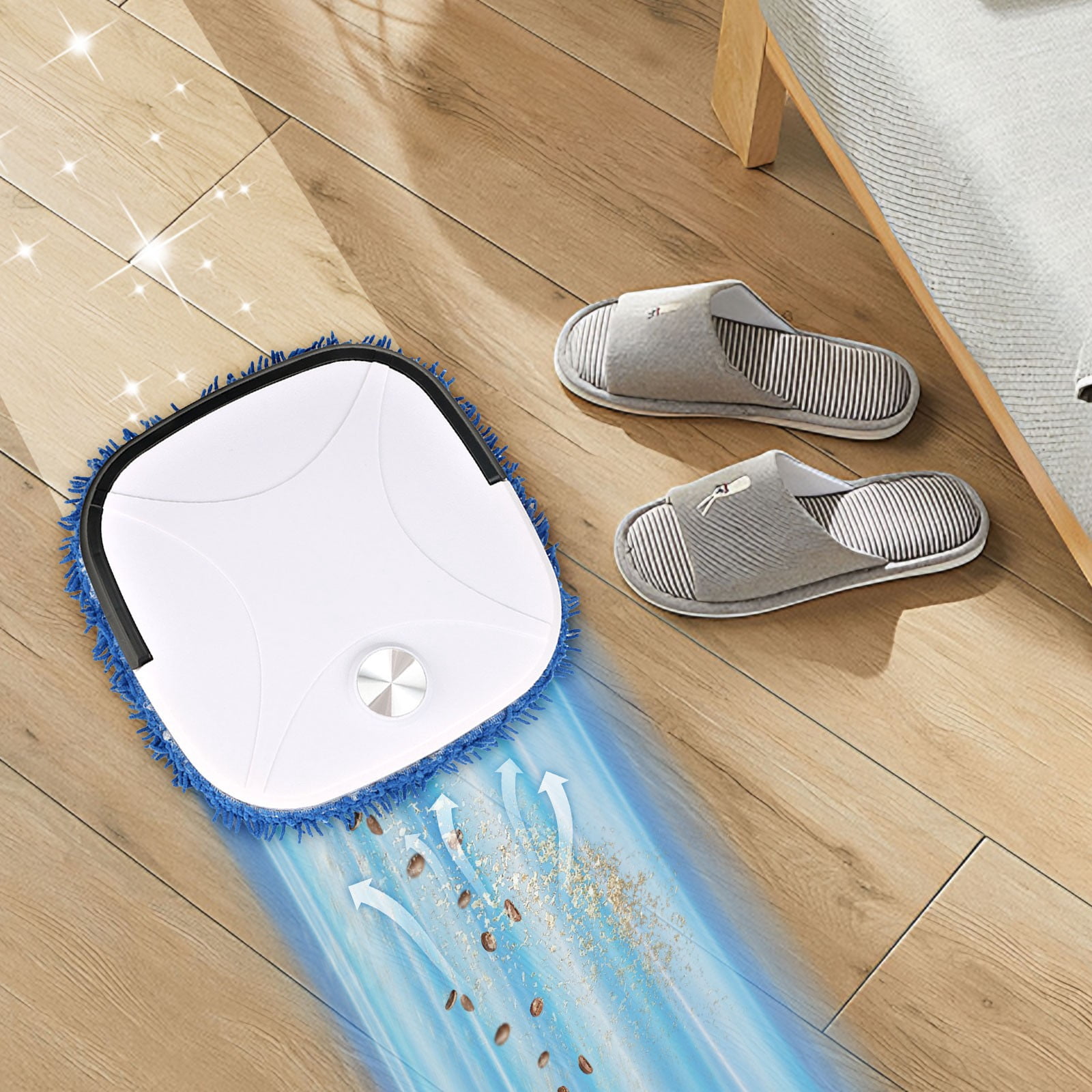 Bdday Vacuum Cleaner Pool Vacuum Cleaner Robot USB Charging Vacuum Cleaner Rotary Mopping Machine Humidifying Spray Intelligent Sweep Robot For Broadleaf Trees