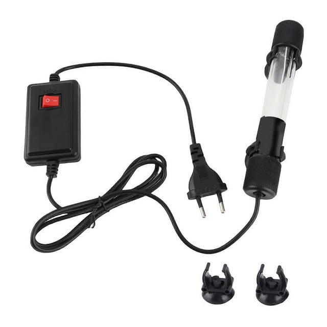 Lampe ultraviolette submersible pour aquarium, purification de l'eau, nettoyage des algues