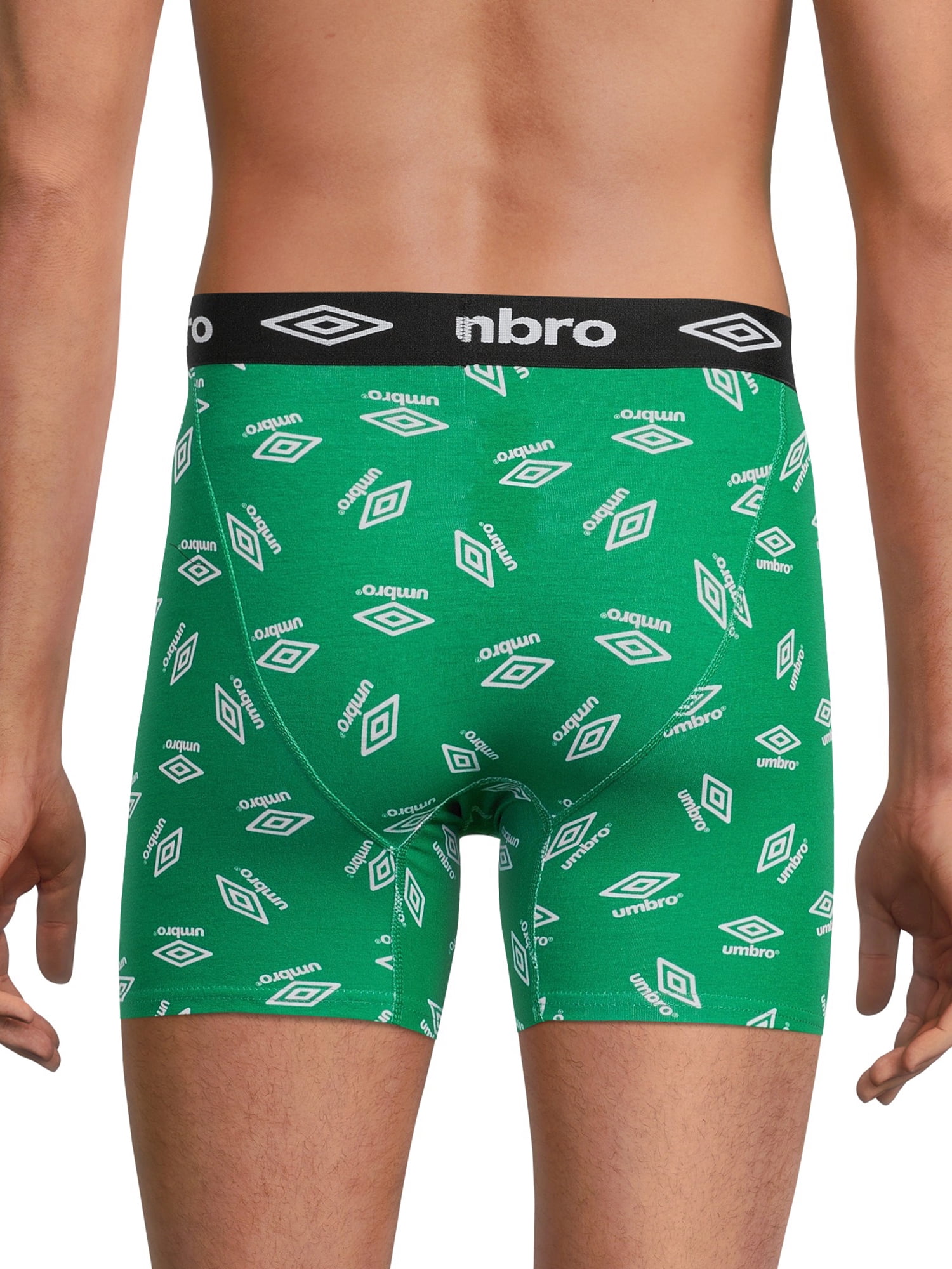 Umbro Men's Cotton Stretch Boxer Briefs, 6-Pack