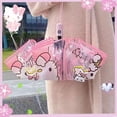 thumbnail image 2 of Nuevo paraguas transparente plegable automático Sanrio Kuromi Cinnamoroll HelloKitty con dibujos animados para estudiantes, 2 of 2