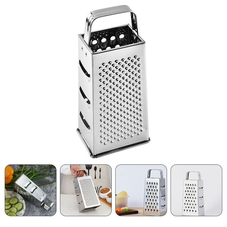 Kitchen Grater Multi-Use Vegetable Grater Vegetable Slicer Metal Vegetable Grater Kitchen Shredder, Size: 21x10x7CM