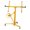 Yellow, variant on Drywall Lift 11FT Heavy Duty Drywall Panel Hoist Professional Jack Lifter Sturdy Rolling Lockable Caster Wheels Lifter Construction Tool, 150LB Capacity, Red