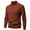 Sweaters for Men Red, variant on Mens Turtleneck Sweaters Trendy Slim Fit Pullover Long Sleeve Knitted Sweater Casual Solid Comfort Basic Stretchy Shirts