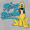 thumbnail image 2 of Toddler's Mickey & Friends Pluto Ring Bearer Graphic Tee Athletic Heather 5T, 2 of 3