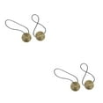 thumbnail image 4 of yingyy 1/2/3/5 2 Pcs Attache de Rideau Rond Polyester Remplacement Style Simple Cuisine Pare-Soleil Fixation Bronze 2 Pcs, 4 of 6