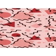 thumbnail image 1 of Ahgly Company Indoor Rectangle Patterned Valentine Red Area Rugs, 3' x 5', 1 of 6