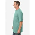 thumbnail image 3 of KingSize Men's Big & Tall Shrink-Less Lightweight Pocket Crewneck T-Shirt, 3 of 6
