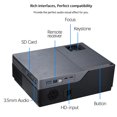 thumbnail image 6 of 5500 Lumens 4K HD Native Resolution 1080P Projector for Android 6.0 OS 1G + 8G,Support 3D Moive Video Projector, 6 of 10
