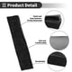 thumbnail image 3 of Cojín para cinturón de seguridad negro de Bargains Únicos, 24cm, almohadilla para cinturón de hombro, 2 Pcs, 3 of 6