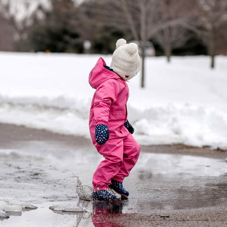 Jan & Jul Cozy-Dry Waterproof Play Suit - Watermelon Pink Jan & Jul Cozy-Dry Waterproof Play Suit - Watermelon Pink