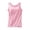337#Pink, variant on Cotton Padded Tank Tops with Built in Bra for Women Plus Size Spaghetti Strap Sleeveless Cami Tops Green XL