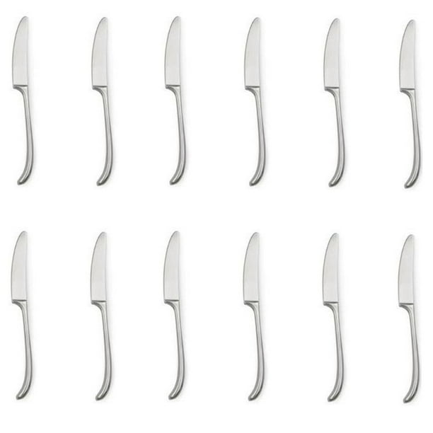 venstre Intermediate bestemt Dansk Torun 18/10 Stainless Steel Dinner Knife (Set of Twelve) - Walmart.com