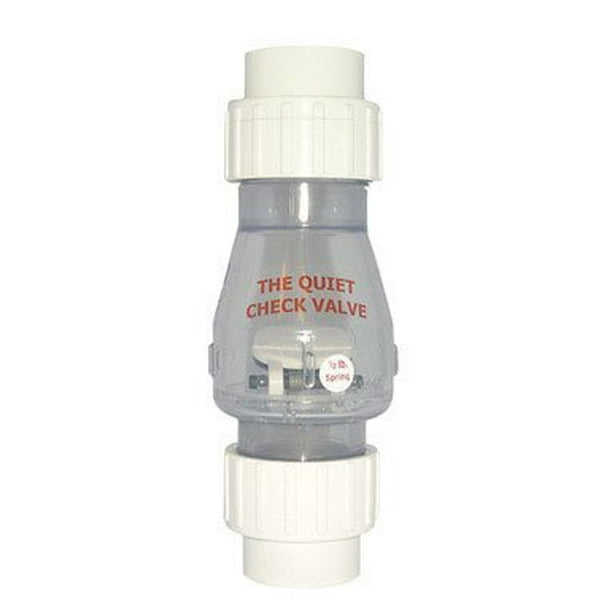 Quiet Sewage Check Valve w/ Heavy Duty PVC For Monitoring Check Valve