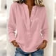 thumbnail image 1 of TaTaai Women's Printed Long Sleeve Top, Smocked Cuff Blouse with Loose Casual Fit, Stylish Tunic for Spring and Winter Gift, 1 of 5