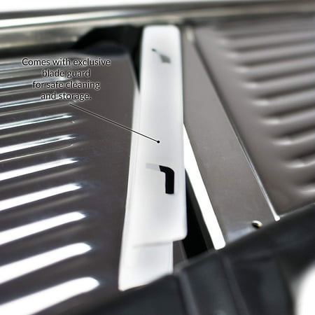Gramercy Kitchen Co. Adjustable Stainless Steel Mandoline Food Slicer