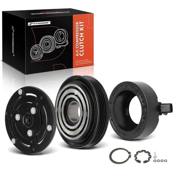 A-Premium A/C Compressor Clutch Kit Compatible with Subaru Outback Legacy 2005 2006 2007 2008 2009 2.5L