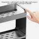 thumbnail image 5 of Organizador de fregadero de acero inoxidable | Cesta para lavavajillas con escurridor de detergente | Soporte para esponja de cocina con base antideslizante para la zona del grifo | Cesta de, 5 of 6