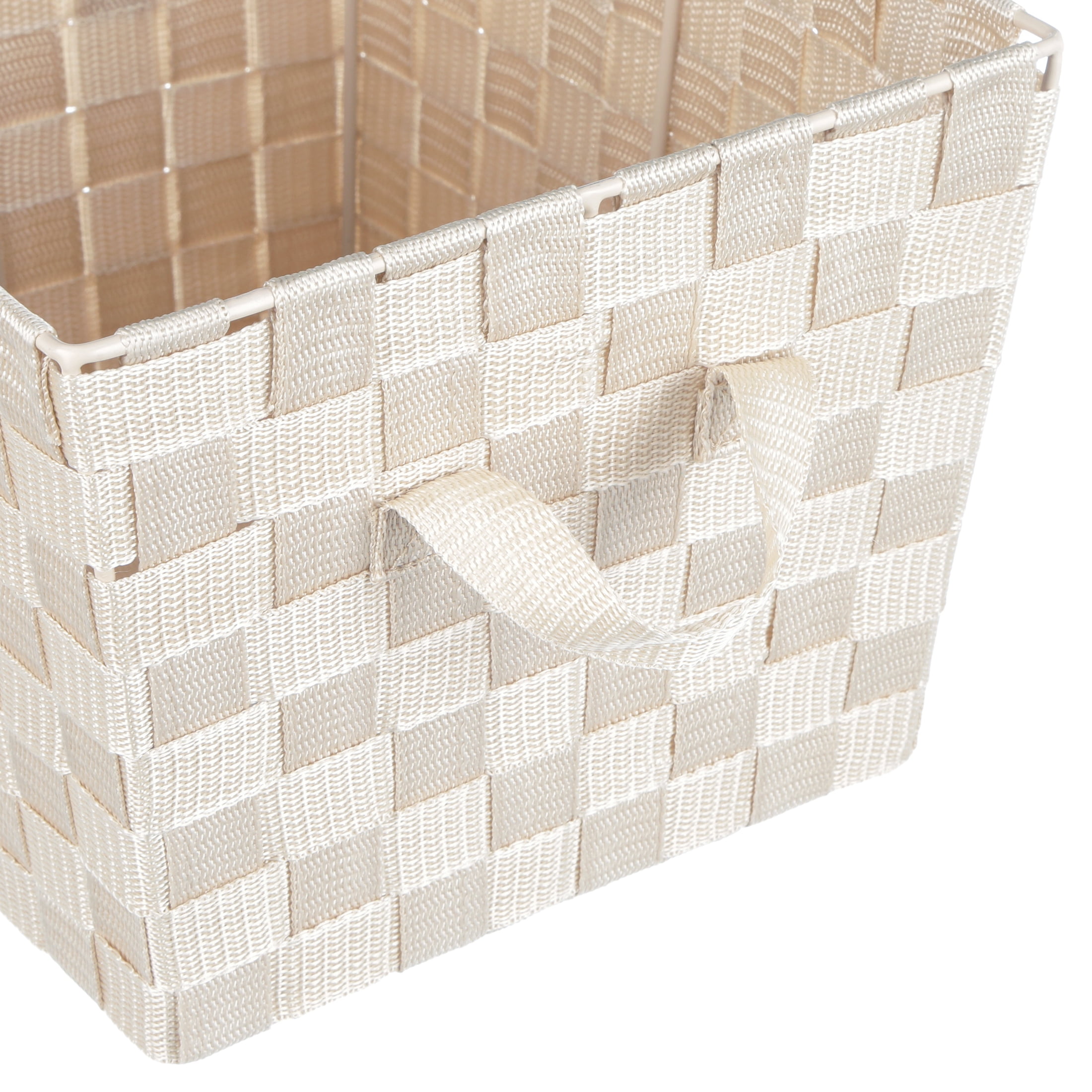 Whitmor Woven Fabric Storage Basket