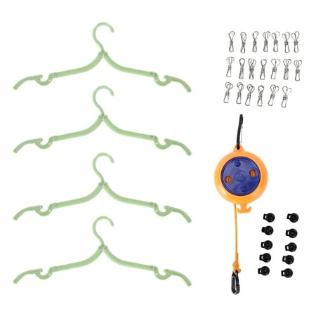 

Travel-Friendly Punch-Free Non-Slip Drying Solution for Camping Heavy Duty Portable Clothesline