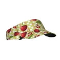 thumbnail image 2 of Bingfone Adjustable Empty Top Sun Visor For Women And Men-Cherries And Ladybirds, 2 of 8