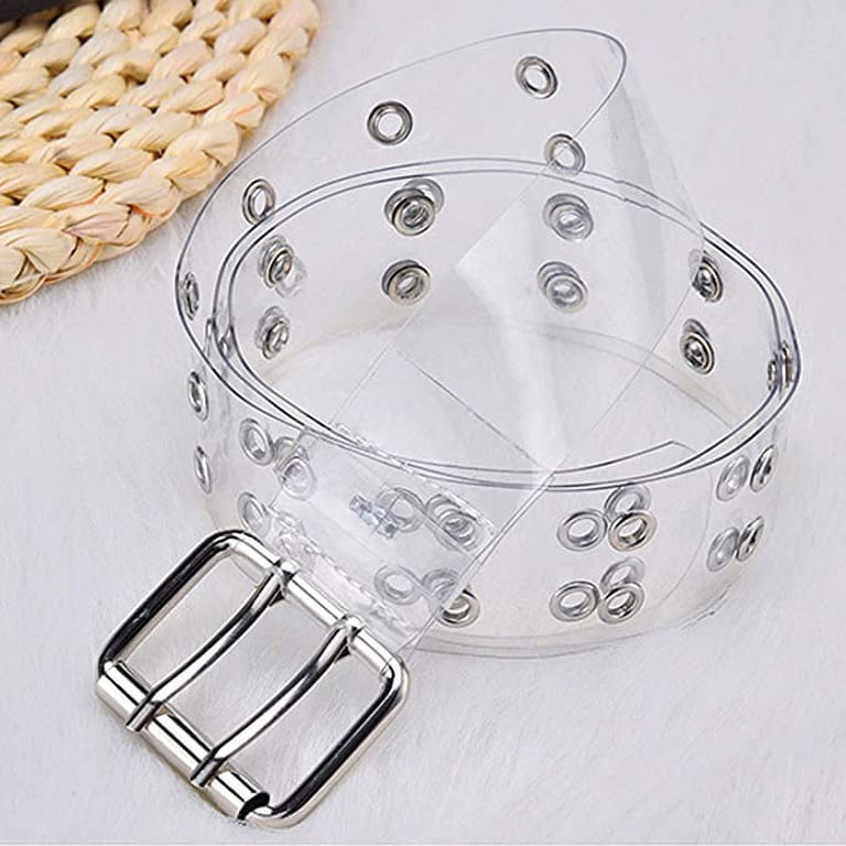 Fashion PVC Wide Transparent Clear Jelly Waist Belt With Fashion PVC Wide Transparent Clear Jelly Waist Belt With