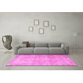 thumbnail image 3 of Ahgly Company Indoor Round Persian Pink Traditional Area Rugs, 7' Round, 3 of 4