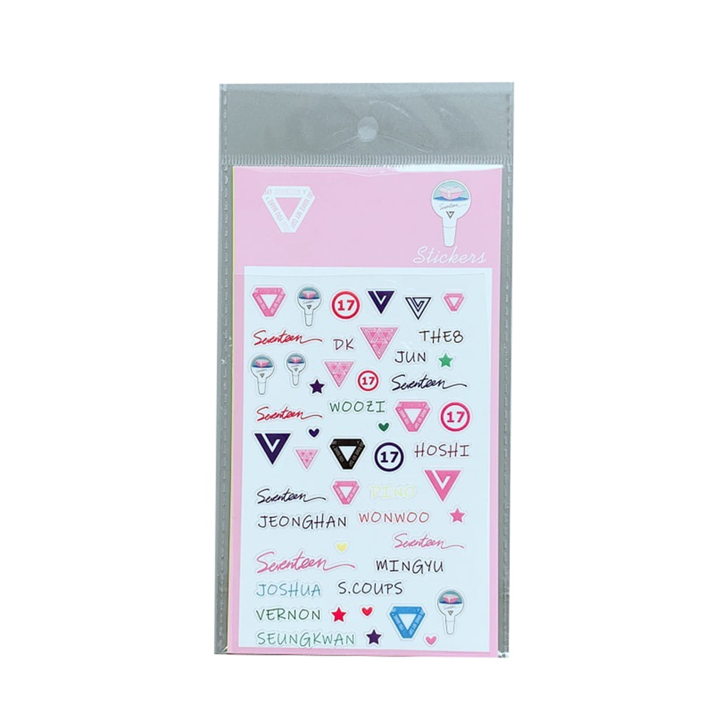 Howd Kpop Bts Blackpink Twice Pvc Diy Scrapbook Album Decorative Stickers Decals Walmart Com