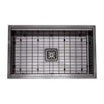 thumbnail image 6 of Strictly Sinks 32” Undermount Workstation Kitchen Sink - Stainless Steel 16 Gauge Single Bowl Sink, 6 of 10
