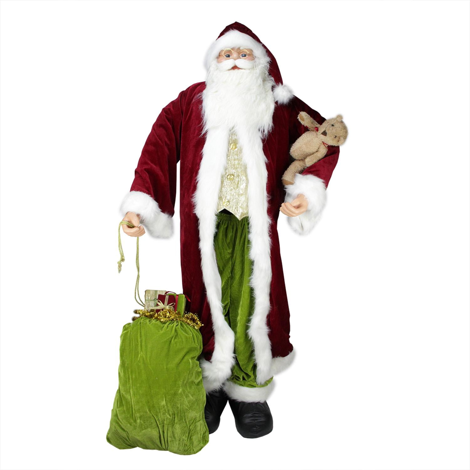 life size stuffed santa