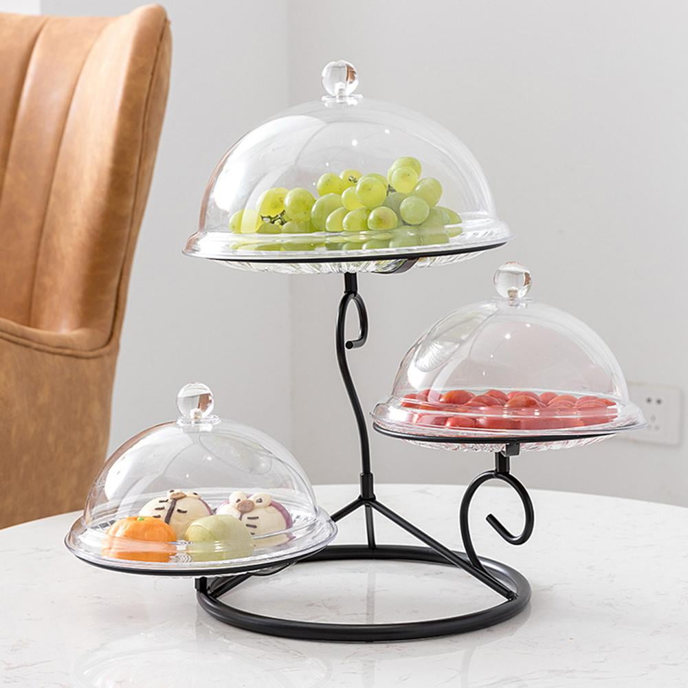 Three Layer Fruit Plate Innovative Modern Candy Dish Display Stand For Living Room Walmart Com Walmart Com