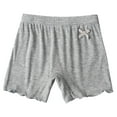 thumbnail image 2 of Bovxnpu Toddler Boys Girls Shorts, Girls Bike Shorts Dance Undershorts Underwear, Children's Solid Color With Bow Cotton Casual High Waisted Leggings Shorts 6 Years, 2 of 5