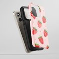 thumbnail image 5 of Strawberry Pattern For All iPhone Series Protective Phone Case Cute Cartoon Pink, 5 of 7